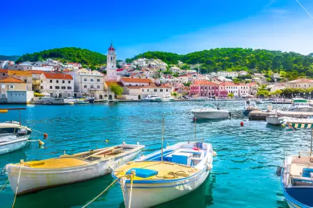 Brač em abril