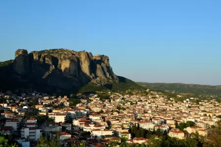 Kalambaka em abril
