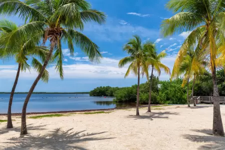 Key Largo em fevereiro