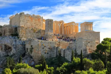 Atenas em abril