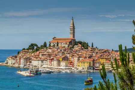 Rovinj em abril