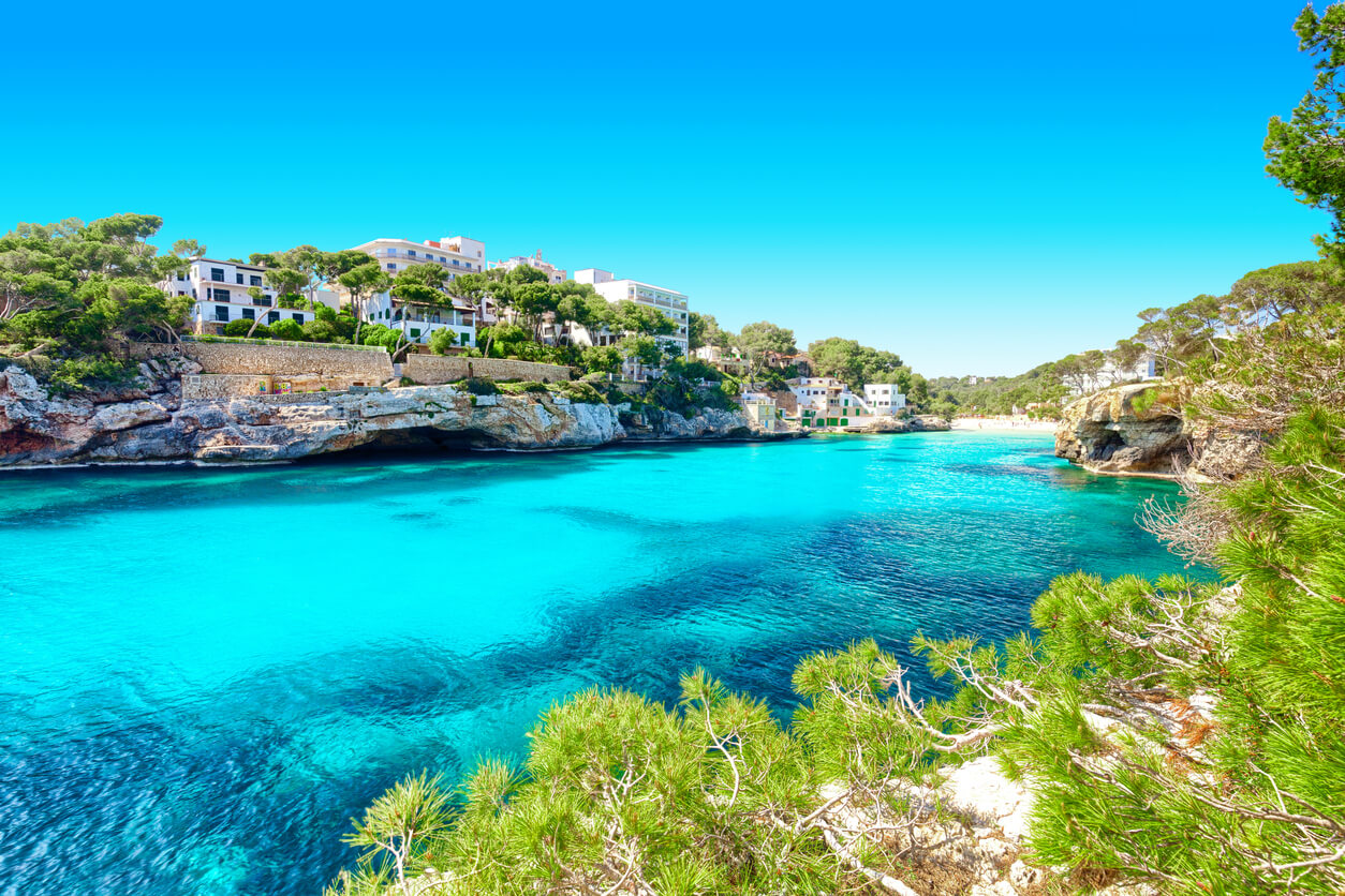 Baleares: Cala Santanyi à Majorque Baleares: Cala Santanyi à Majorque