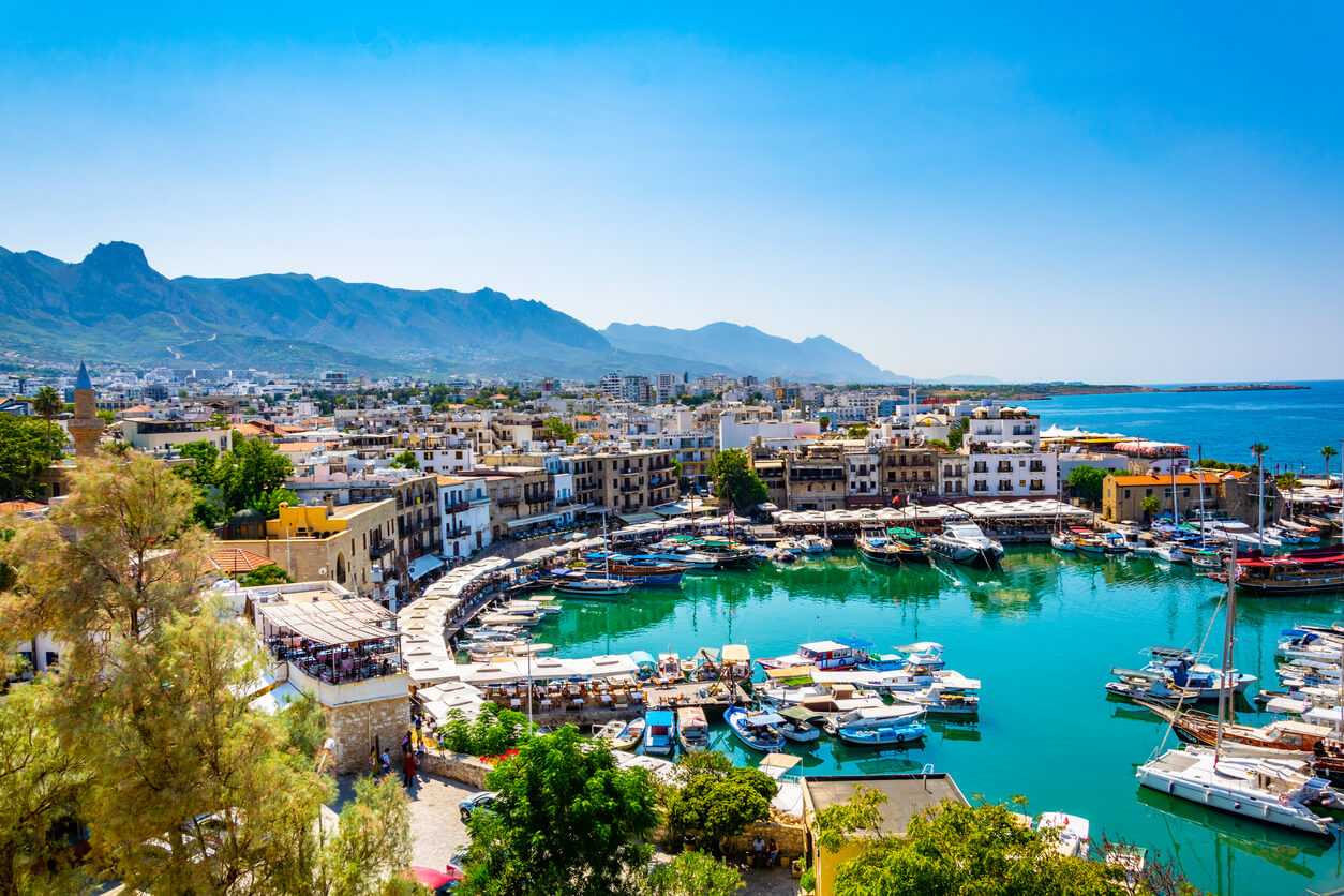 Chipre: Le port de Kyrenia Chipre: Le port de Kyrenia