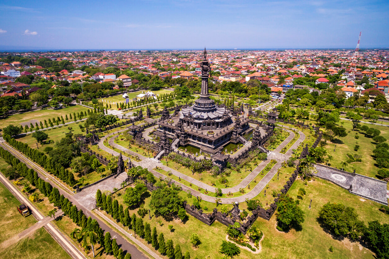 Dempassar : Monument Bajra Sandhi à Denpasar Dempassar : Monument Bajra Sandhi à Denpasar