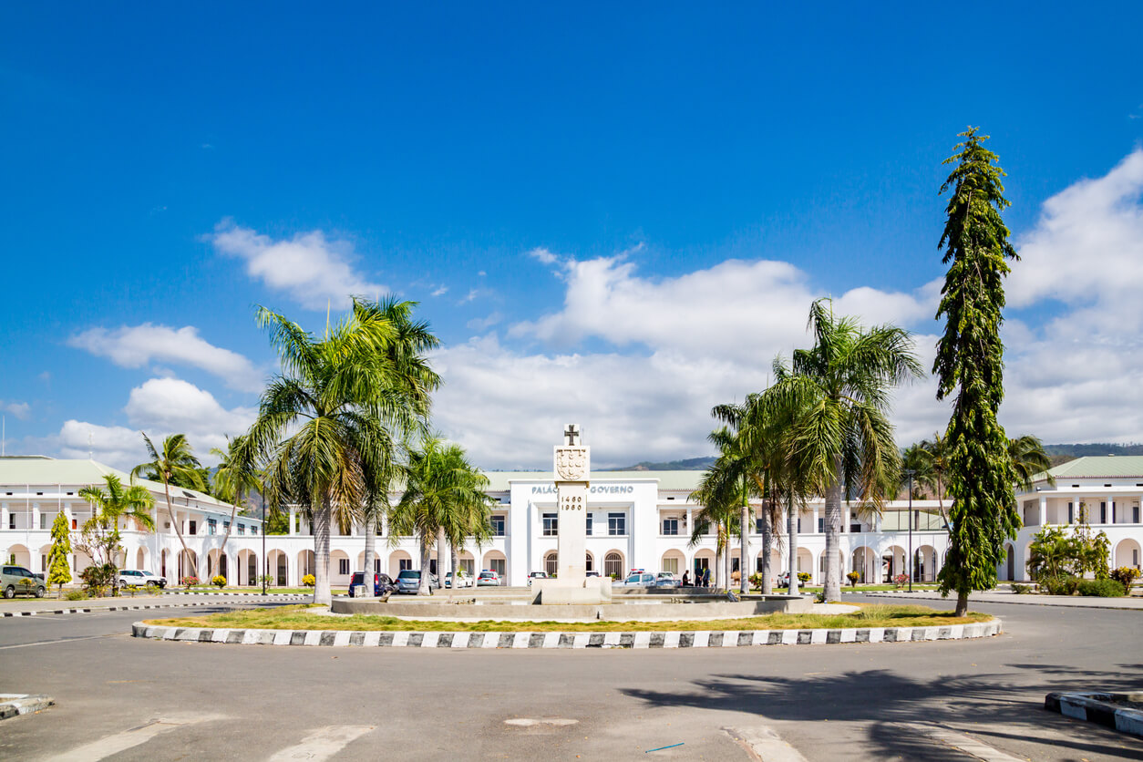 Dili : Palais du gouvernement du Timor oriental à Dili Dili : Palais du gouvernement du Timor oriental à Dili