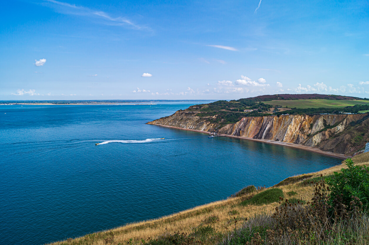 Isle of Wight : Alum Bay, île de Wight Isle of Wight : Alum Bay, île de Wight
