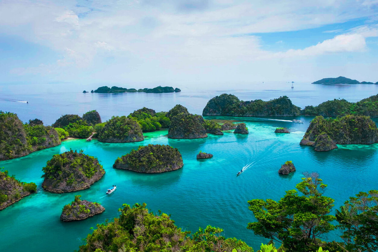 Ilhas Raja Ampat : Ilhas Raja Ampat :