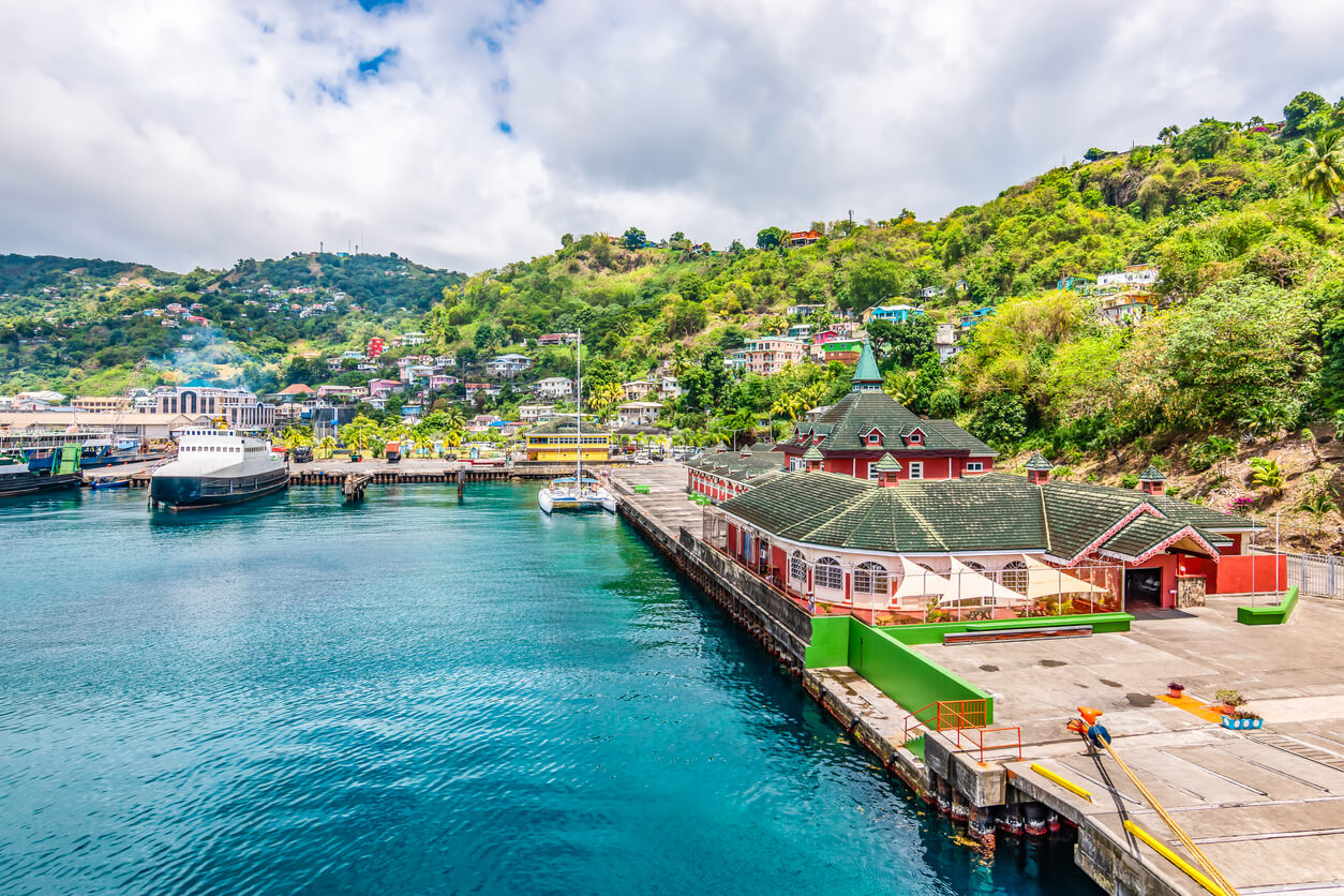 Kingstown : Port de Kingstown Kingstown : Port de Kingstown
