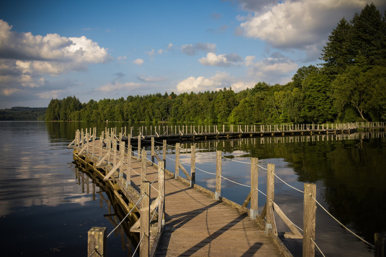 Lac des Settons :  Lac des Settons :
