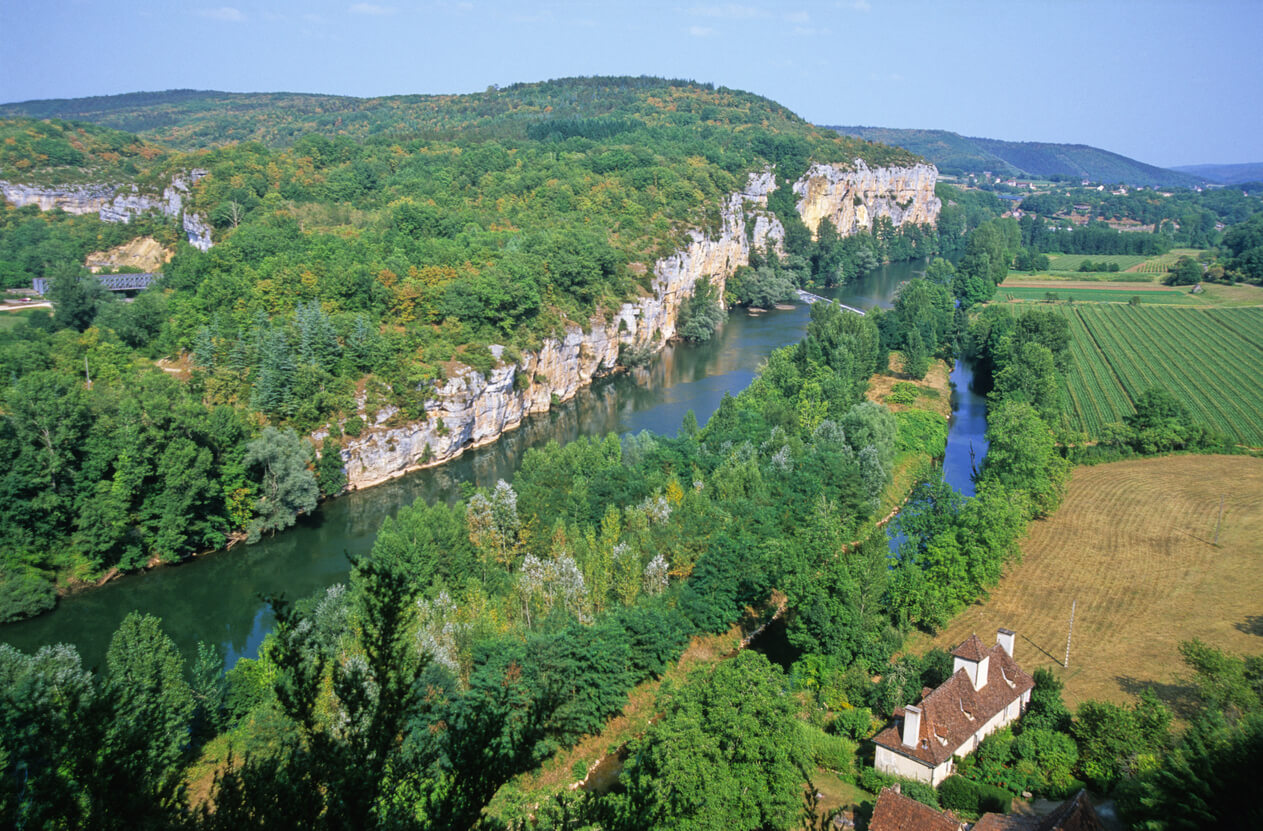 Departamento de Lot: La vallée du Lot Departamento de Lot: La vallée du Lot