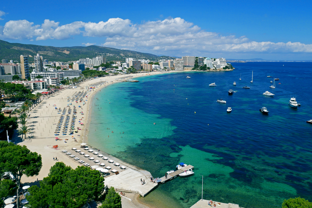 Magaluf : Plage de Magaluf Magaluf : Plage de Magaluf