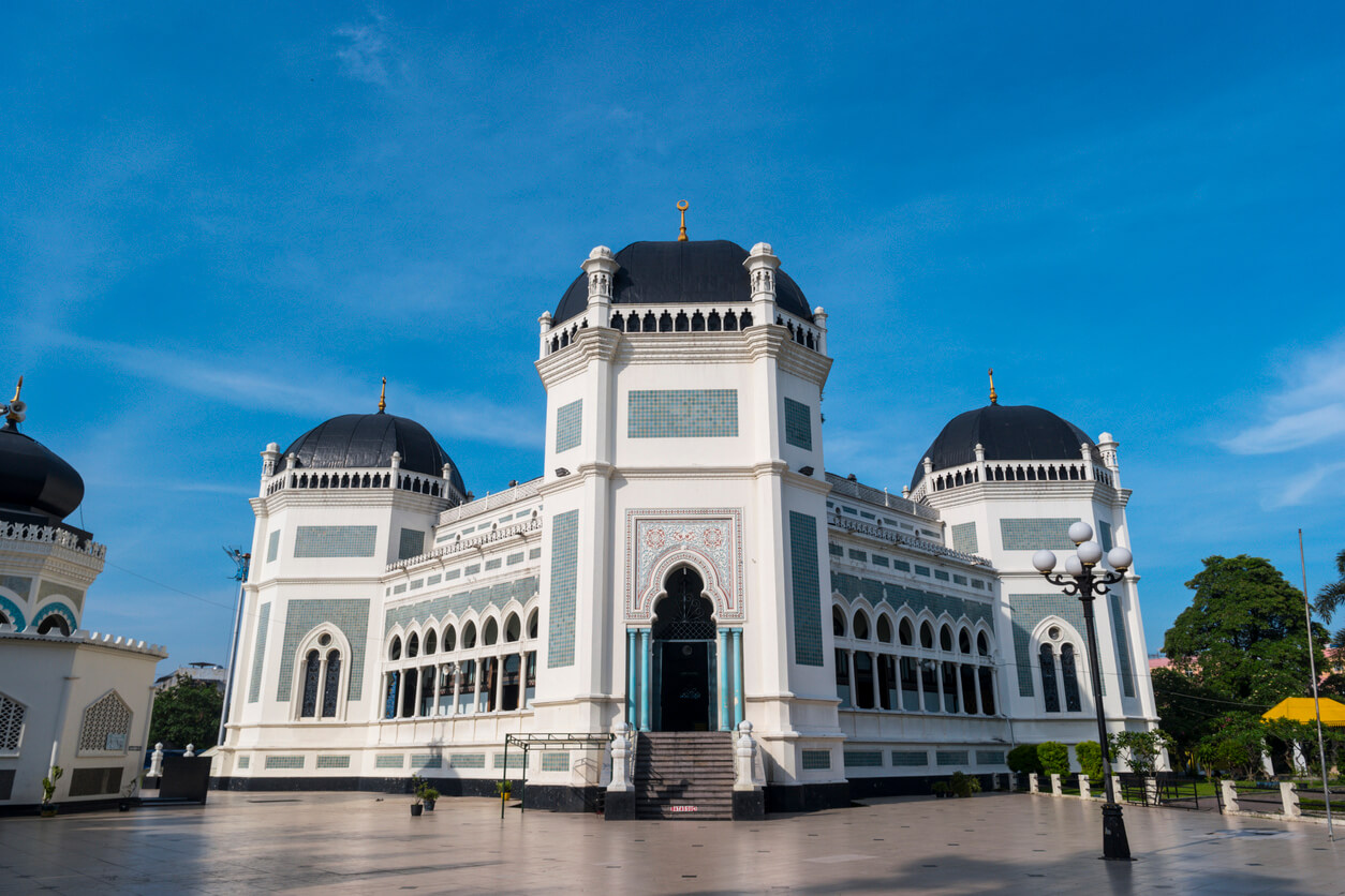 Medan : Grande mosquée de Medan Medan : Grande mosquée de Medan