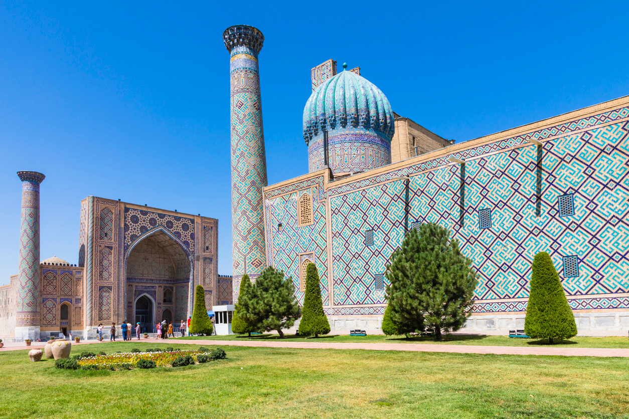Usbequistão: La ville antique de Samarkand Usbequistão: La ville antique de Samarkand