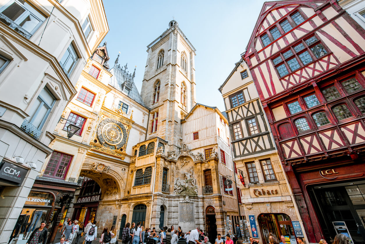 Ruão : Tour de l’horloge à Rouen