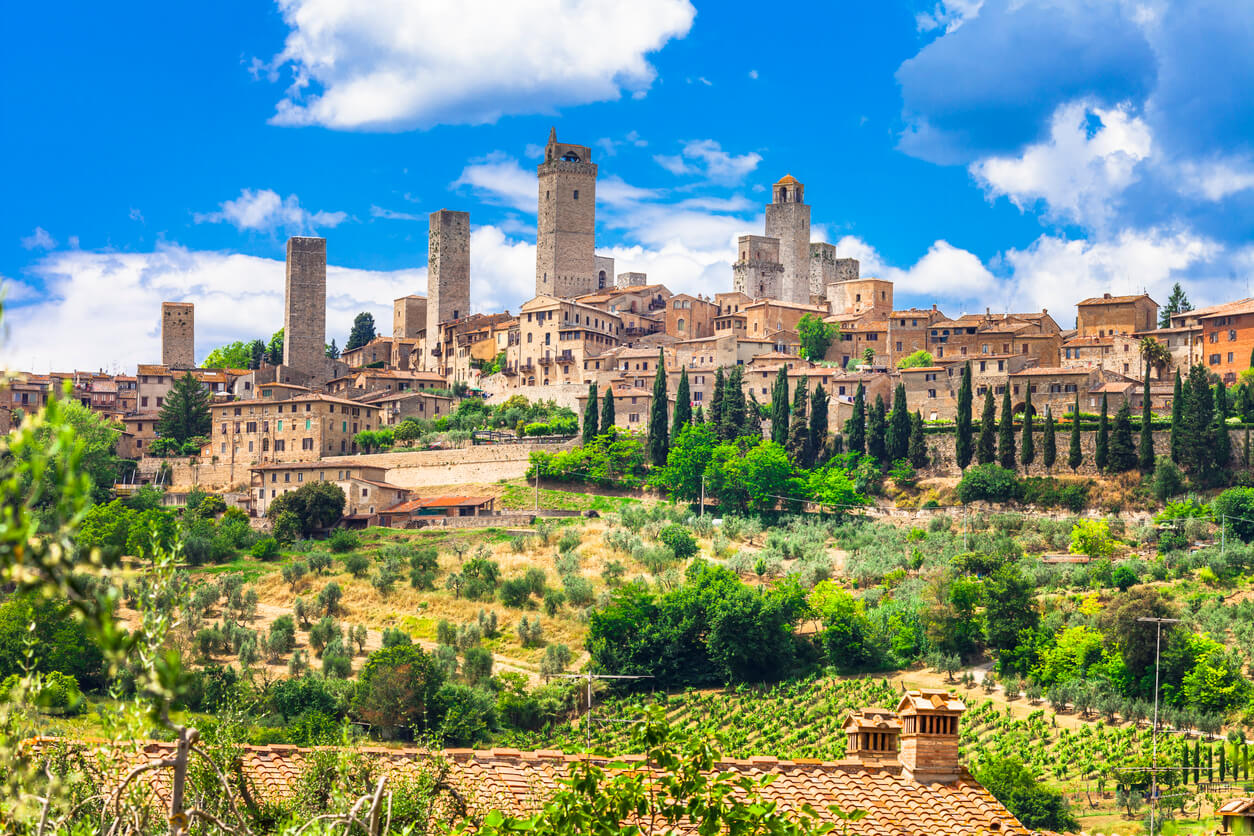 Toscana : San Gimignano en Toscane Toscana : San Gimignano en Toscane