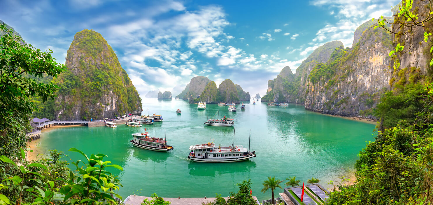 Vietname: La baie d’Halong Vietname: La baie d’Halong